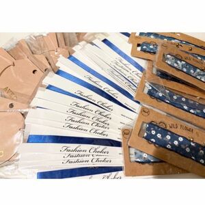 Bundle of 40 Choker Necklaces Jewelry NEW IN PACKAGING